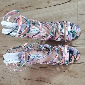 Steve Madden Multicolored Womens DREXTON Size 7